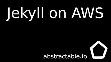 Dynamically Generated Static Websites using Jekyll on AWS