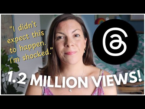 This is what happened when I went VIRAL on threads. (With over ONE MILLION views.)