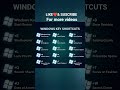 Windows keys shortcut #windows#techshorts#ytshorts#windowskeys#windowsshortcuts#windows10#windows11