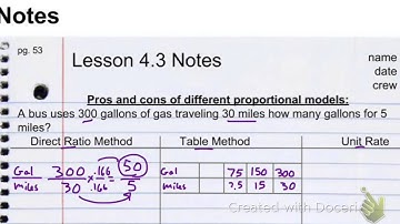comparing and scaling 4.3