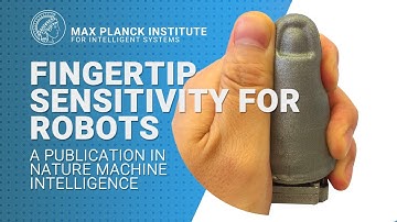 Fingertip Sensitivity for Robots - a publication in Nature Machine Intelligence