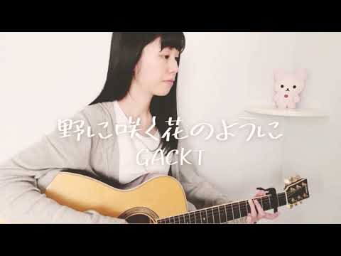 野に咲く花のように / GACKT (covered by 利菜)【弾き語り＊一発撮り】