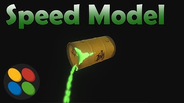 Blender 2.8 Time-lapse - Creating UV - Biohazard Barrel