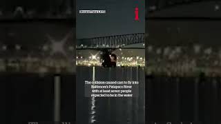 WATCH: Baltimore Bridge Collapses Leaving People And Cars In Water After Ship Collision