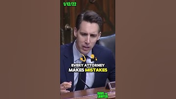 Hawley Grills Sloppy Biden Judge