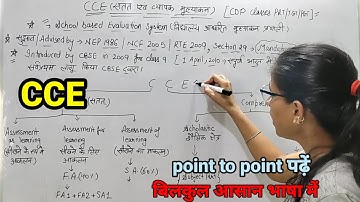 Continuous and Comprehensive Evaluation | CCE | सतत एवं व्यापक मूल्यांकन | HTET CDP for PRT TGT PGT|