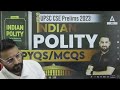 INDIAN POLITY PYQs/MCQs For UPSC CSE 2023 | MCQs 2023 PRELIMS By Ankit Sir Mp3 Song