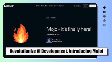 Mojo: The New Programming Language for AI Developers | Download Now for Local Use!