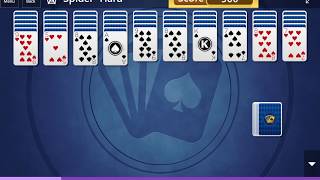 Microsoft Solitaire Collection: Spider - Hard - November 12, 2016