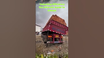 Unlocking Efficiency The Ultimate Guide to Unloading Rollover Semi Trailers with Top Too