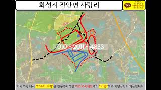 경기도 화성시 화성시 장안면 사랑리 토지 땅 투자 부동산 분석