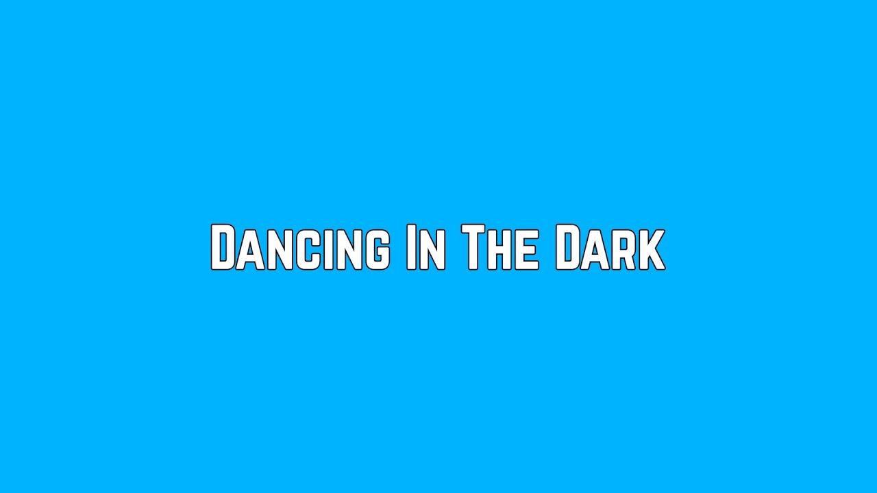 Rihanna - Dancing In The Dark (Lyric Video)