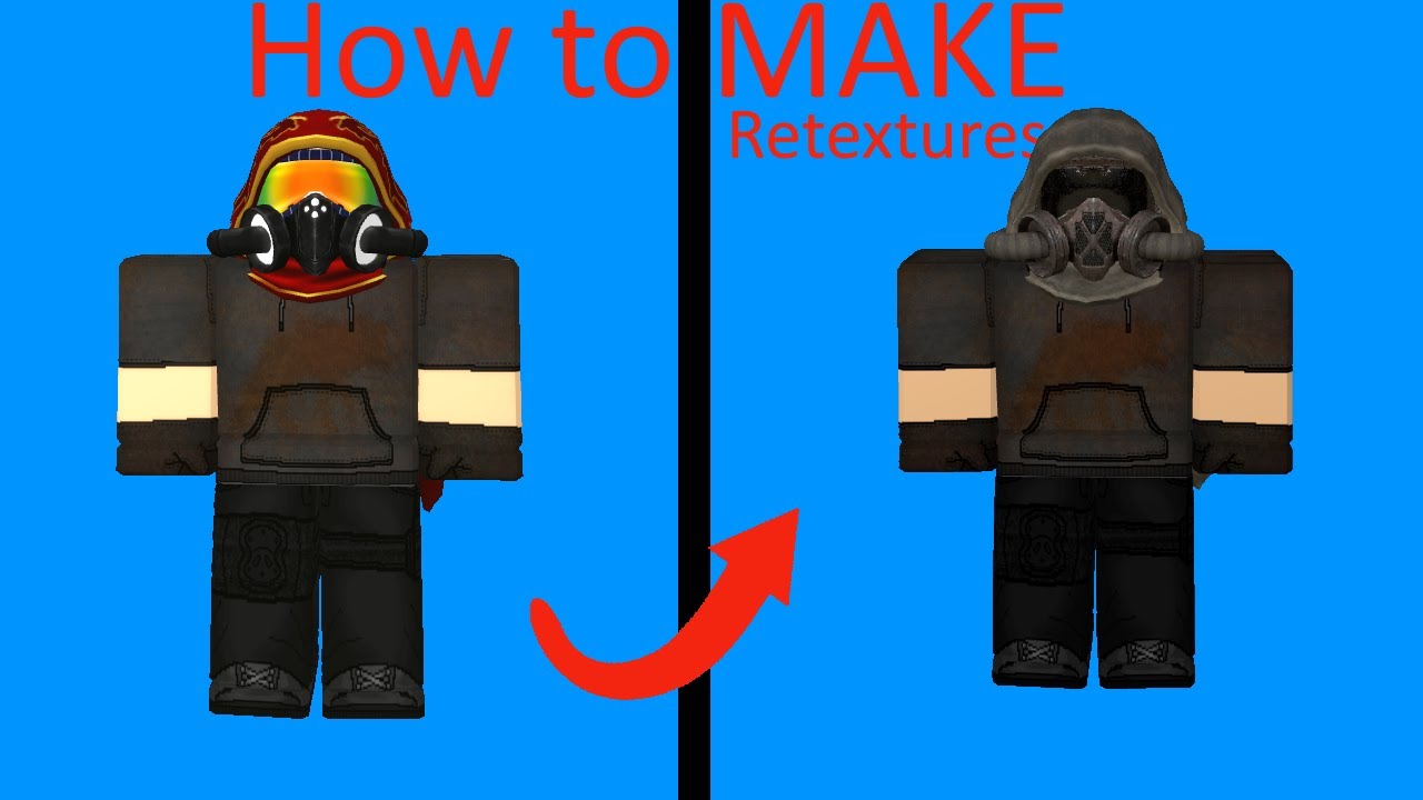 How To Make A Roblox Retexture Youtube - rust texture roblox