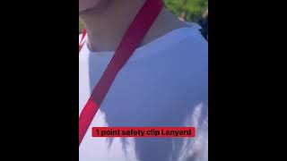 3 Point Safety Breakaway Lanyards