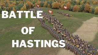Battle of Hastings. Animated film.