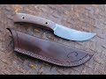 Forging the Knife - Forged Full Tang Knife Build Part 1