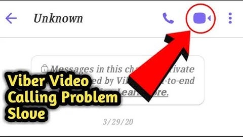 How To Fix Viber Video Calling Not Working Problem Sloved In Urdu In 2021