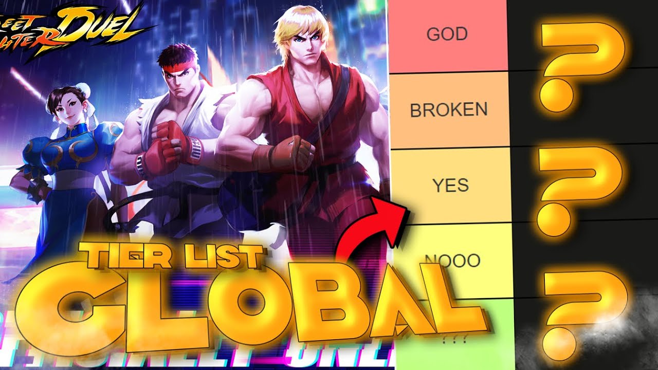 Street Fighter Duel Tier List - Best Fighters to Pick