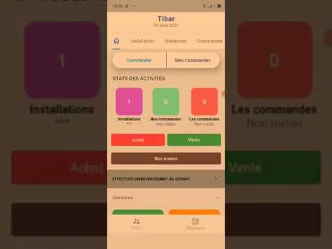 5- Comment créer son stock initial sur l'application TiBar
