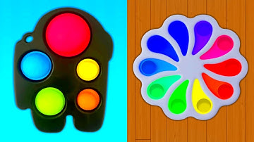 Realistic Pop It! Very satisfying and relaxing ASMR slicing game