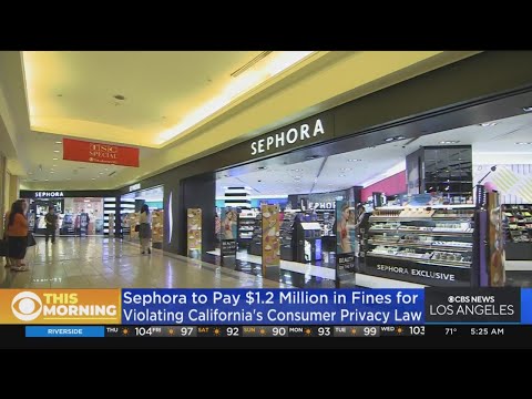 Read more about the article Sephora to pay $1.2 million in fines in settlement with State of California – CBS Los Angeles