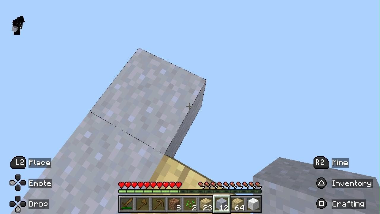 Minecraft One block.