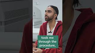 What problems did Taran face when searching for an Eye Clinic?