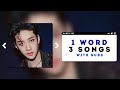 1 word, 3 songs (Part 5) || Me vs my subscribers