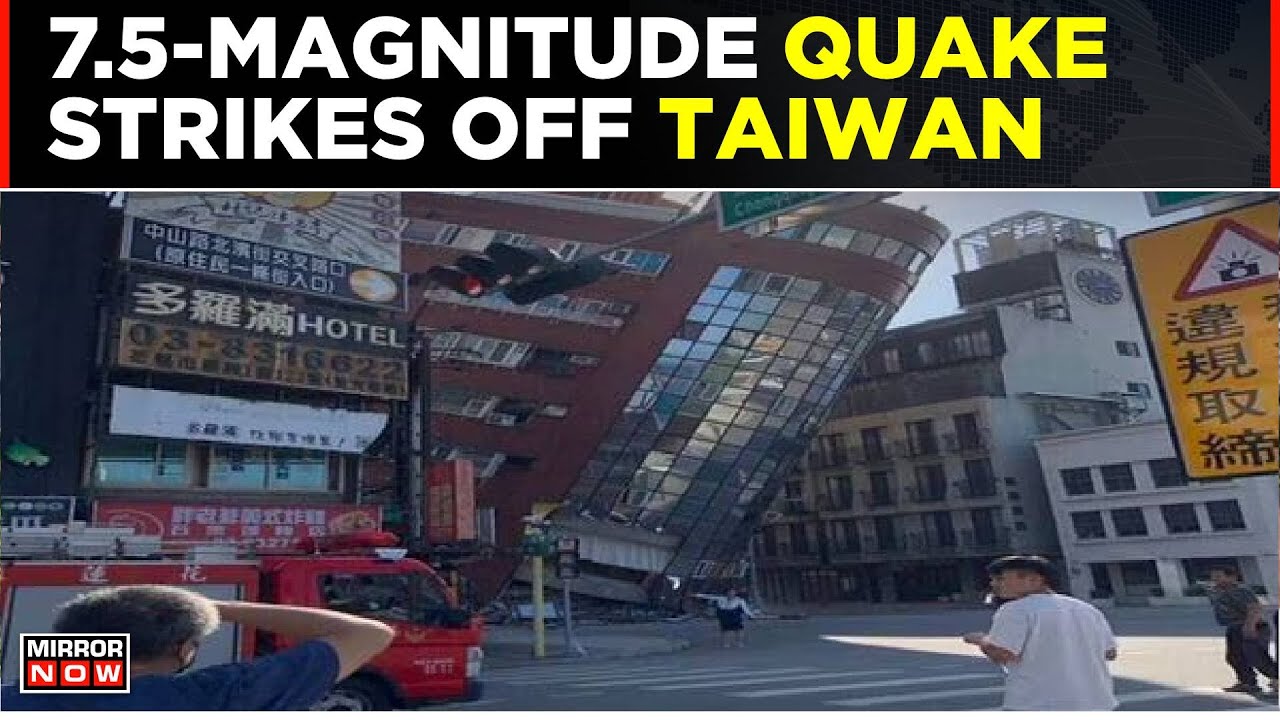 Taiwan's strongest quake in 25 years collapses buildings as rescue ...