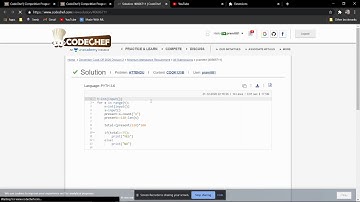DECEMBER COOKOFF | Complete Solution |  Minimum Attendance Requirement |  ATTENDU