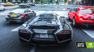 GTA 5 looks AMAZING! Ultra Realistic RTX Graphics Real-Life Traffic Enhancement Mods [4K UHD 60FPS]