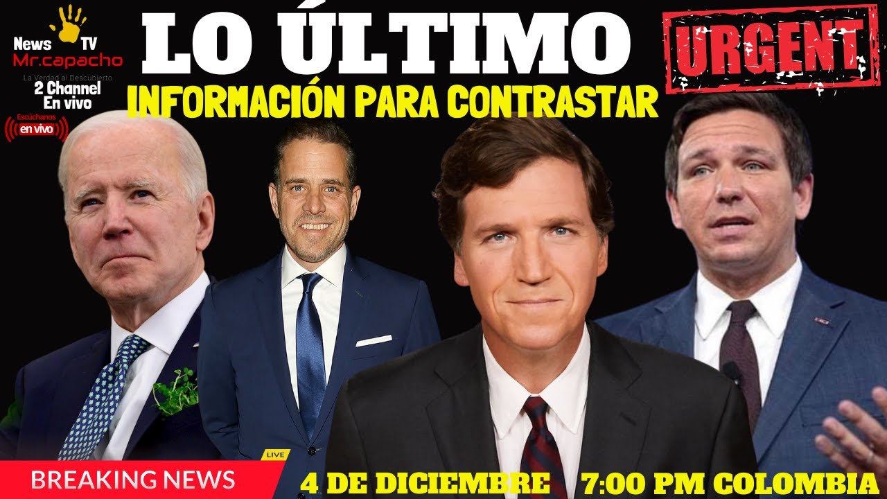 🔴EN VIVO: PRINCIPALES NOTICIAS DE U.S.A Y EL MUNDO, ¿HUNTER Y CARLSON AMIGOS?¿CUOMO DESPEDIDO?