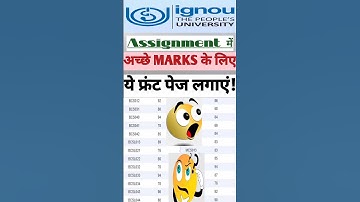 IGNOU Assignment Front Page  -The Ultimate Guide । Sonika Jaiswal । #ignou #frontpagedecoration