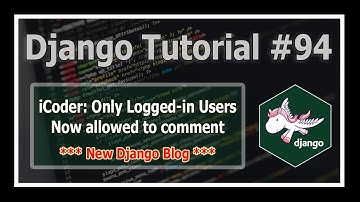 Django 3 Blog: Restricting Comment Posting to Logged in User | Python Django Tutorials In Hindi #94