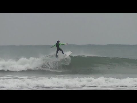 Session de surf au Dossen