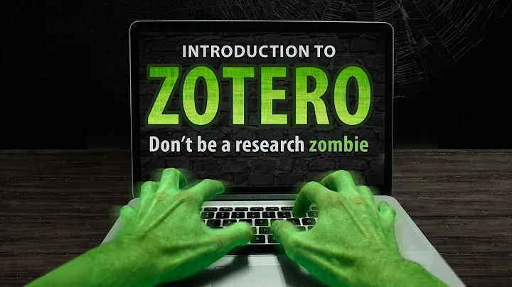 Introduction to Zotero: Don't be a research zombie