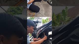 How to clean a motorcycle air filter