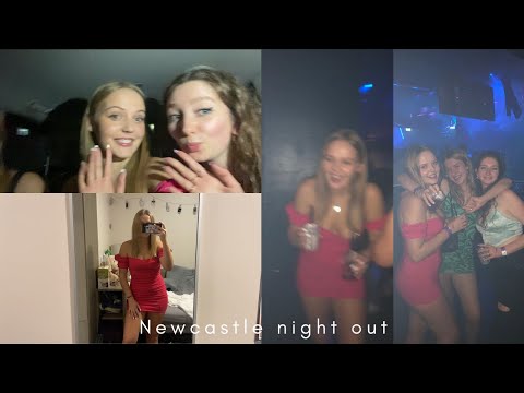 GET READY WITH ME & A NIGHT OUT IN NEWCASTLE || NEWCASTLE UNI VLOGS || CHARLOTTE BERRY