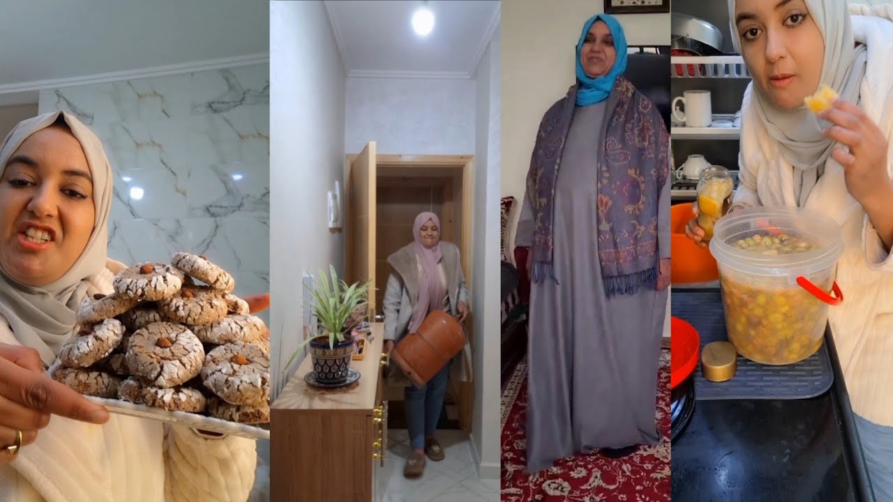 للأسف مني المرأة والرجل عاد عرفت دور الراجل في حياة المرأة 😔 مرت خويا فرحات عكوزتها بملابس جديدة 🤩