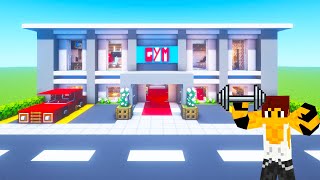 Minecraft Tutorial: How To Make A Gym '2021 City Build'