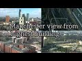 Manchester City view from highest building with relaxing music | Manchester City centre | Tallest ||