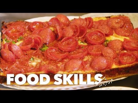 Detroit Pizza Gets a New York Twist From These NYC Slice Masters | Food Skills | First We Feast