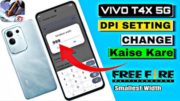 Vivo T4X 5G DPI Setting Change Kaise Kare | How To Change DPI Setting In Vivo T4X 5G | Mj Tech