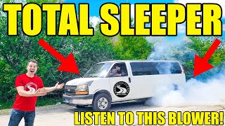We Finished EVERYTHING On My Supercharged Sleeper Work Van! It RIPS! Dyno, Burnouts & LSC Meetup!