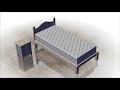 Folding easyfit bed rail  assembly and installation guide