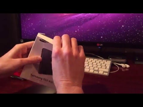 SSD Samsung 850 EVO 250GB - Распаковка