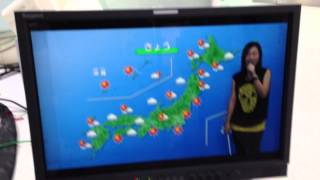 News and Weather Reports at NHK 14 (ICM Tokyo Study Tour 2013)