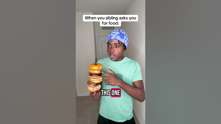 When your sibling asks for food 😂