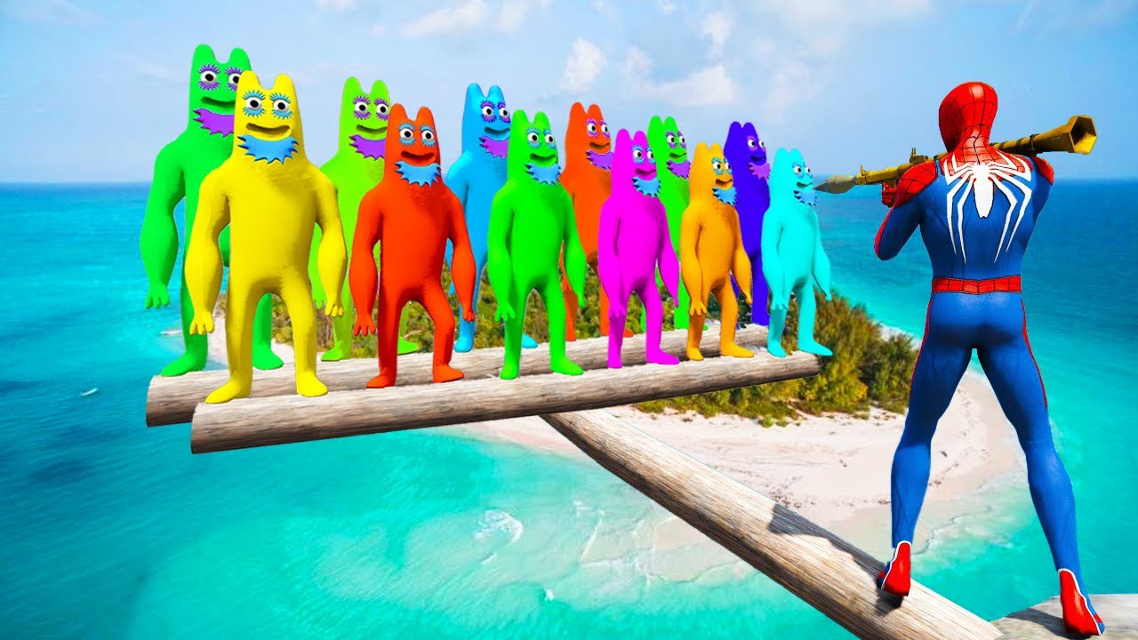 GTA 5 Epic Ragdolls | Spiderman and Super Heroes Jumps/fails Episode #34(Euphoria Physics)