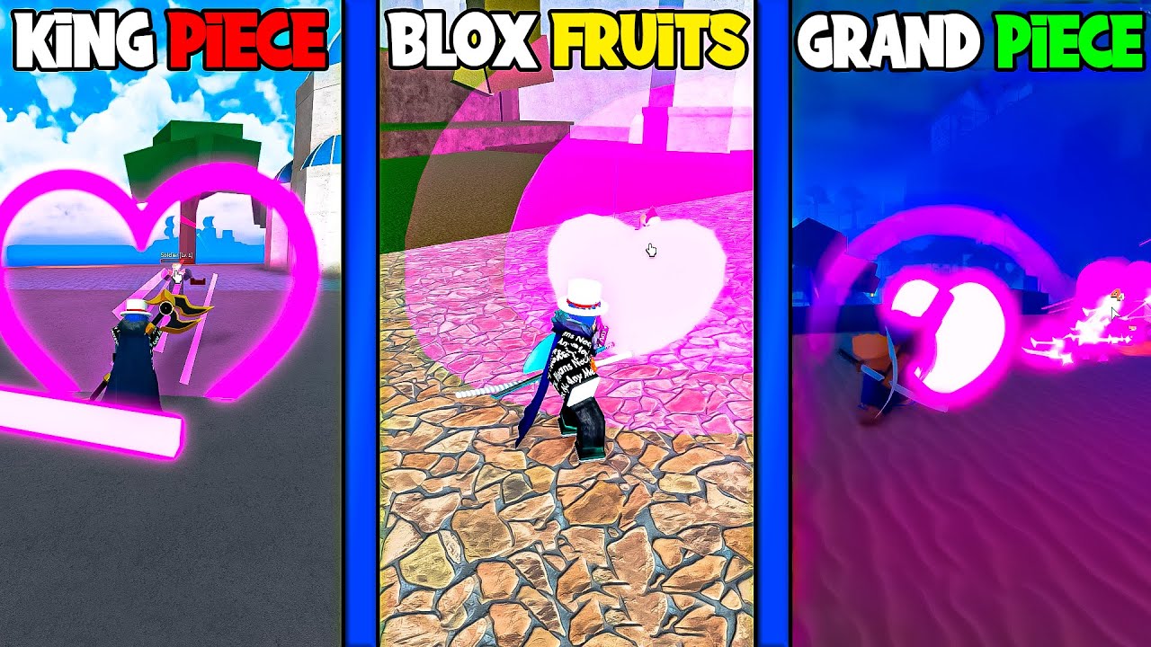 QUAL a MELHOR *MERO MERO* do ROBLOX ? KING LEGACY VS BLOX FRUITS